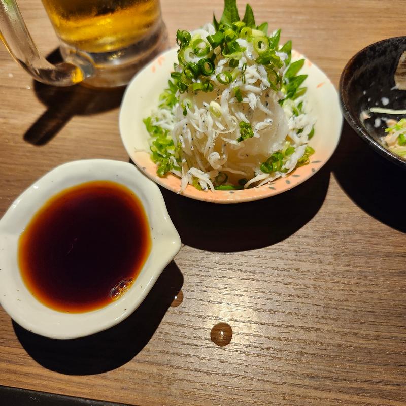 シラスおろし(琉球炭火焼き鳥 串彦)