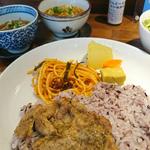 カレー2種盛りのセット