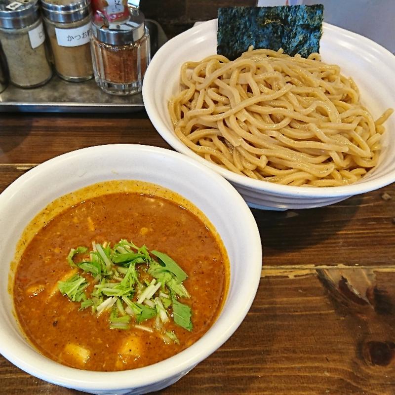 ベジポタ辛つけ麺 大盛(二代目えん寺)