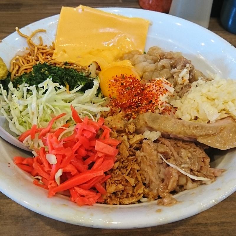 まぜそば(男気らーめんアカギ 群馬桐生総本店 )