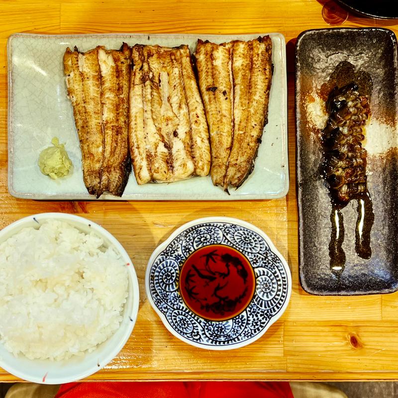 白焼き定食（上）(まとい　)
