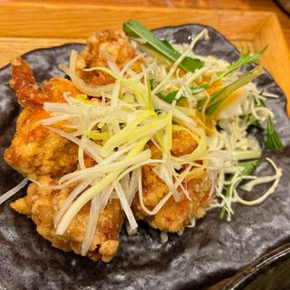 麻婆豆腐と鶏の竜田揚げ膳