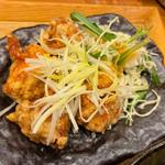 麻婆豆腐と鶏の竜田揚げ膳