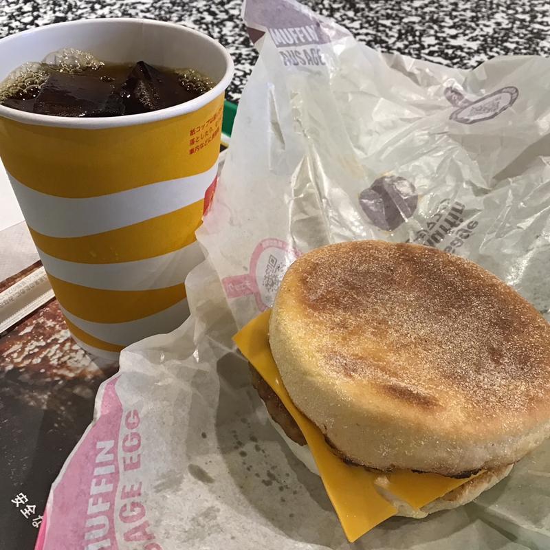 ソーセージエッグマフィンコンビ(マクドナルド 仙台駅東口店 （McDonald's）)