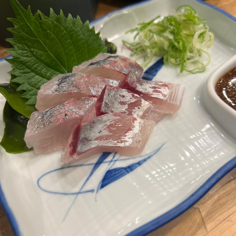 愛媛産 釣り鯵(千成寿司本店)