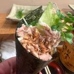 シーチキンの手巻き寿司