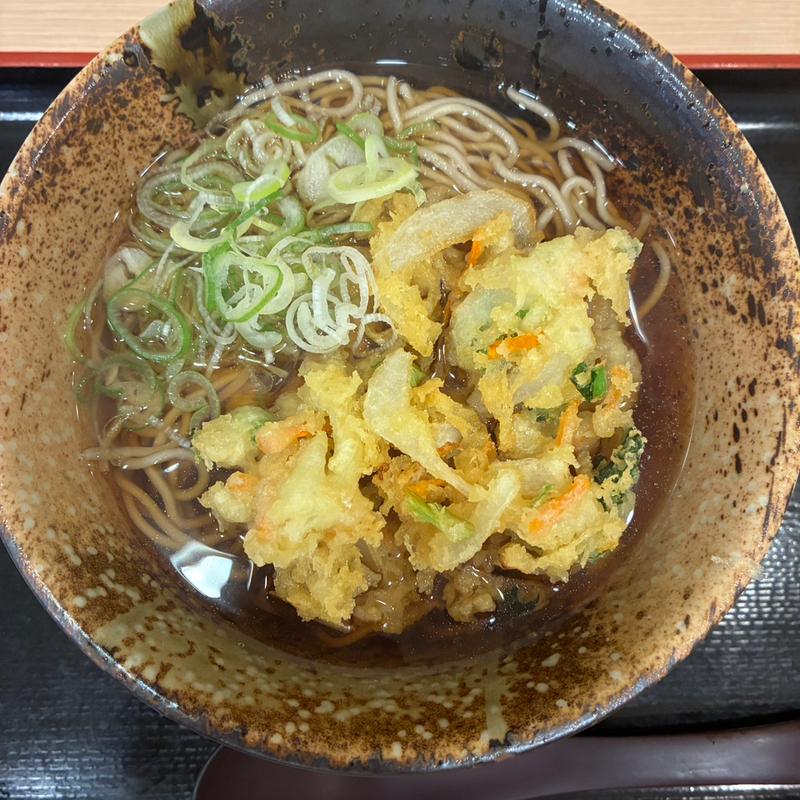 かき揚げそば(えきめんや 弘明寺駅店)