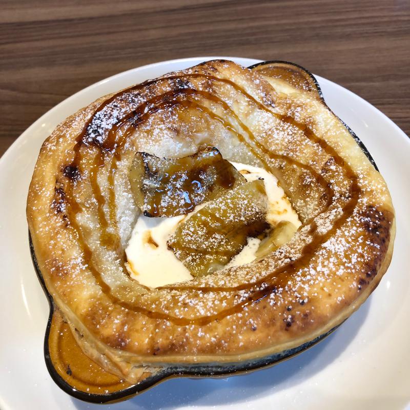 バナナのカラメルパイ(高倉町珈琲 三芳藤久保店)