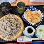かき揚げ天せいろ（粗挽きそば）
