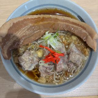 厚肉そば＋パイカ(豊はる)