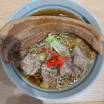 厚肉そば＋パイカ(豊はる)