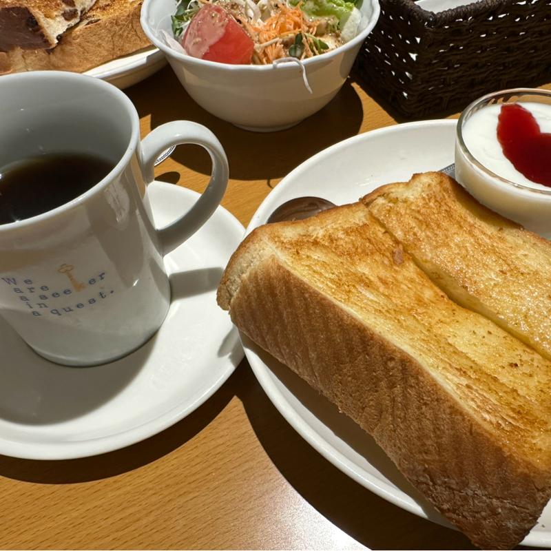 厚切りトーストセット(日本橋珈琲店)