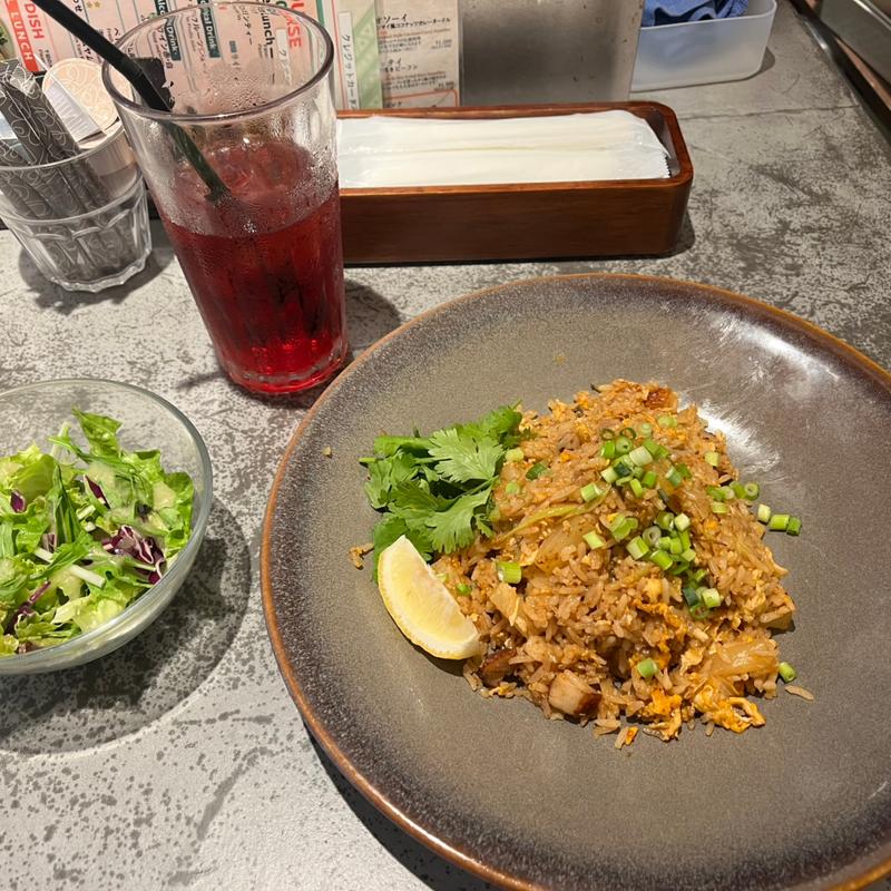 日替わり　豚肉とパイナップルのチャーハン(アジアンビストロDai 日吉店)