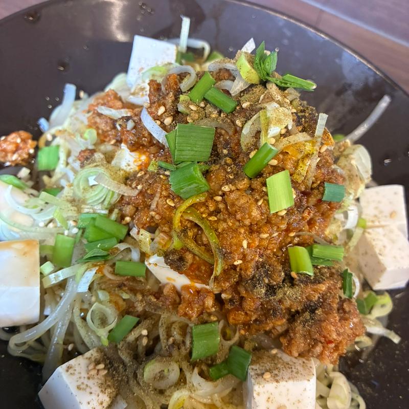 冷やし麻婆麺(中華 ラーメン はなさく)
