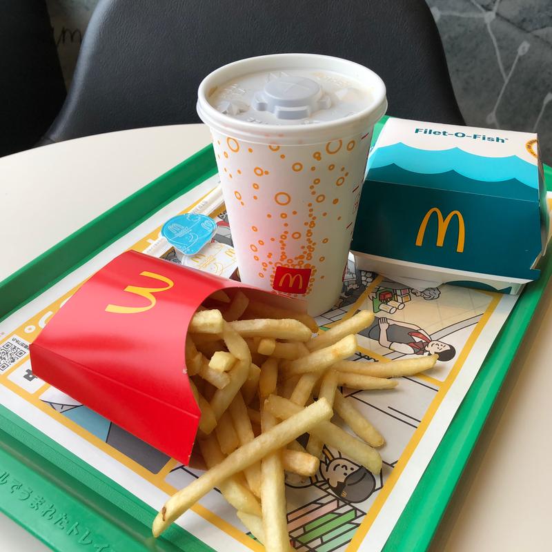 フィレオフィッシュセット(マクドナルド 川越上寺山店)