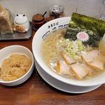 中華そば＋肉めし(中華そば 馥)