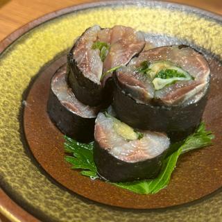 イワシ薬味巻(無添蔵 中目黒店【１皿150円】)