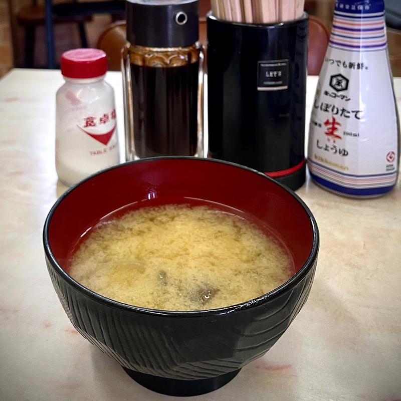 味噌汁(南光軒)