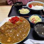 カツカレー 大盛り