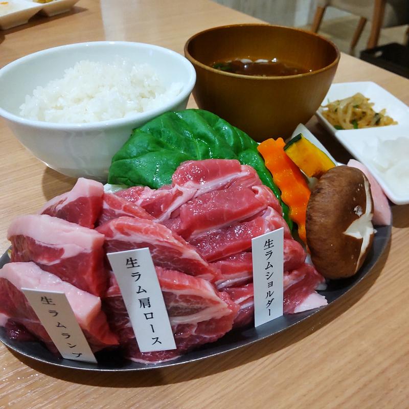 生ラム3種盛A(遠野食肉センター 矢巾店　ラム )
