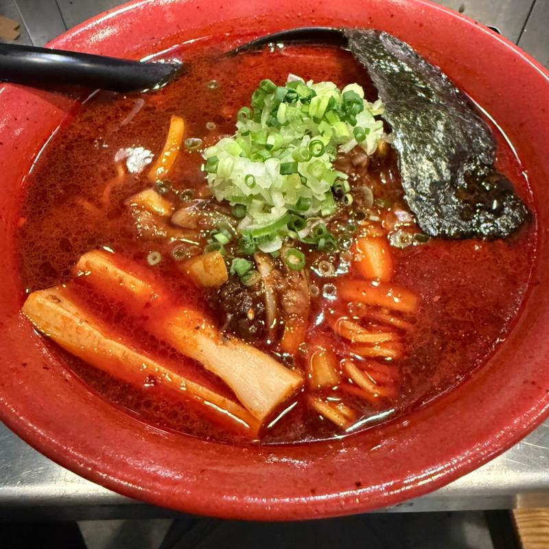 辛いラーメン(アームストロング橋本駅北口店)