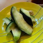 水茄子浅漬け(ほそぼそ亭)