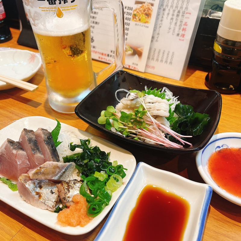 カツオたたき(旬菜と海鮮 森田屋)