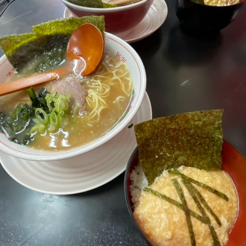 らーめん＋とろろ丼セット(ラーメンショップ 希望ヶ丘店)