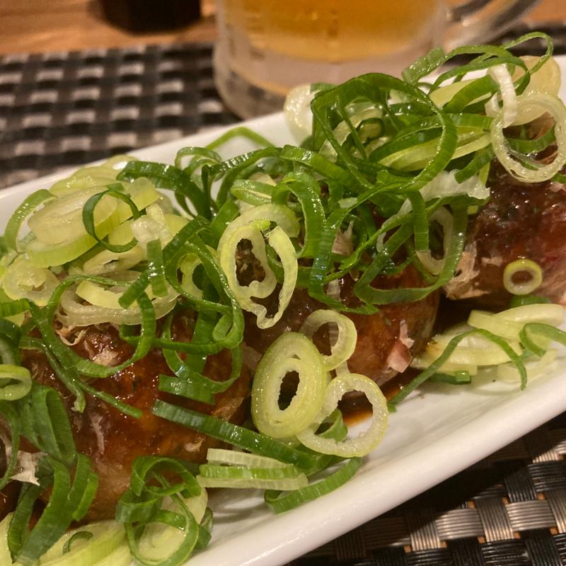 たこやき8個（ソース）+ねぎ(蛸焼逸品 蛸若 京都伏見)