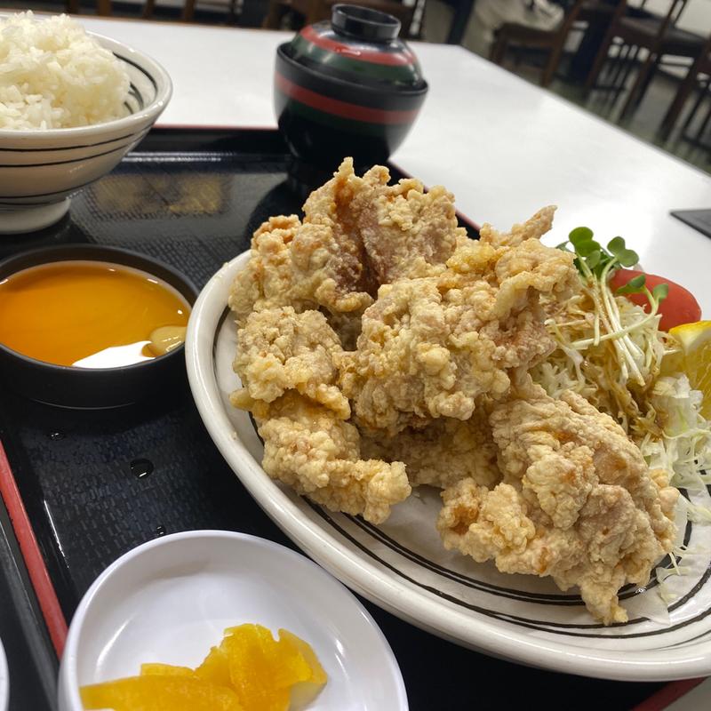 鶏唐揚定食(梶屋 （カジヤ）)