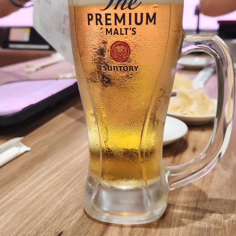 生ビール(中)(若竹丸 茅ヶ崎店)