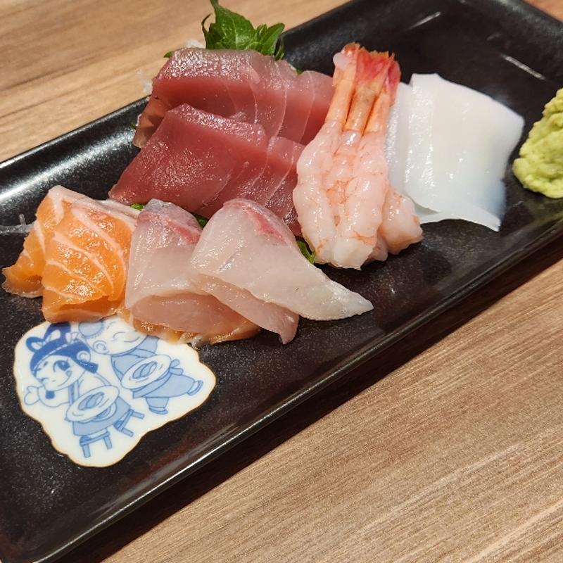 刺身五種盛(若竹丸 茅ヶ崎店)