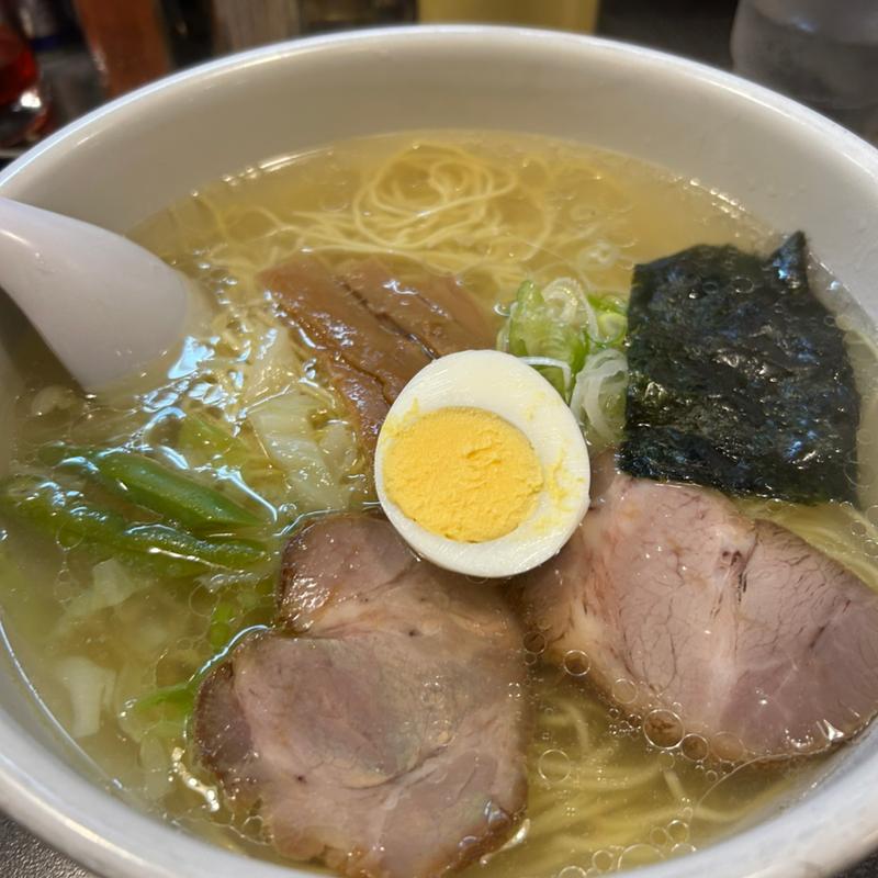 塩ラーメン(フジメン ペガサート店)