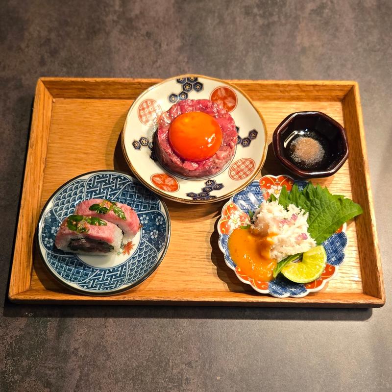 本日のおすすめ部位の盛り合わせ(焼肉 㐂舌)