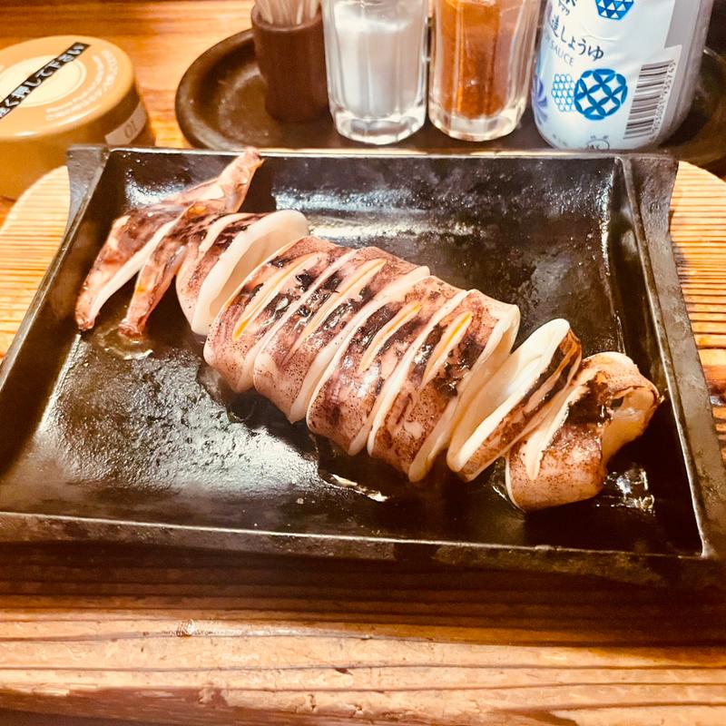 スルメイカ炙り焼き(津軽の酒処　わたみ （ツガルノサケドコロワタミ）)