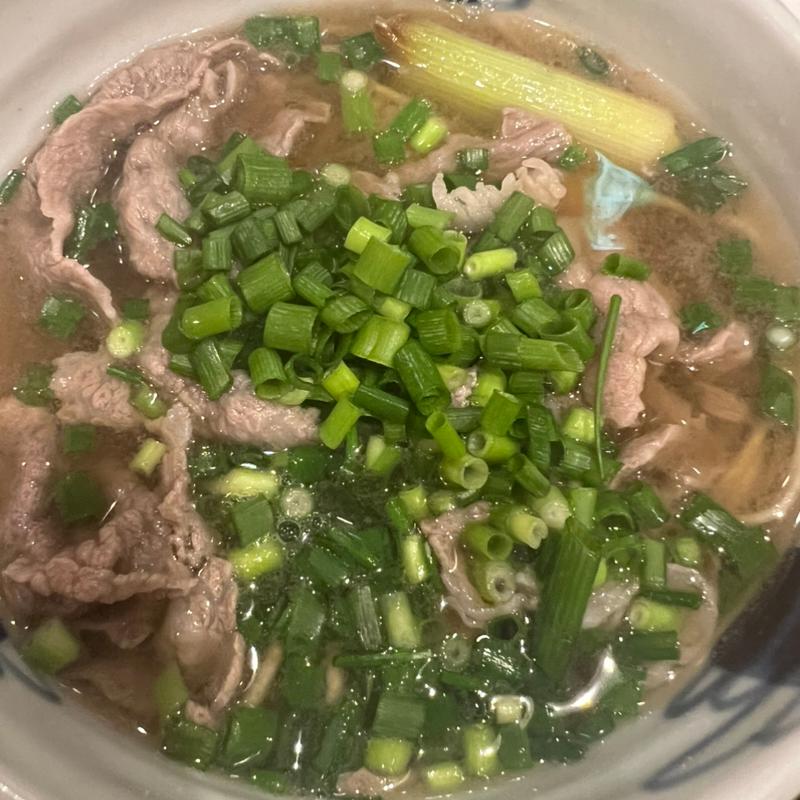 肉そば(開化亭)