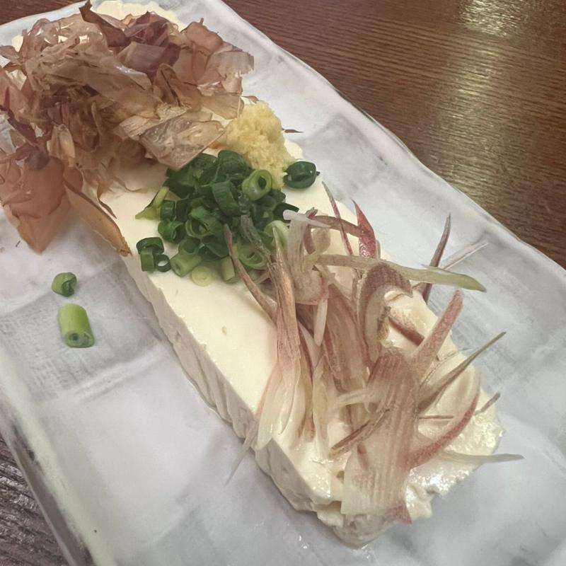 冷奴(都夏 （ツゲ）)