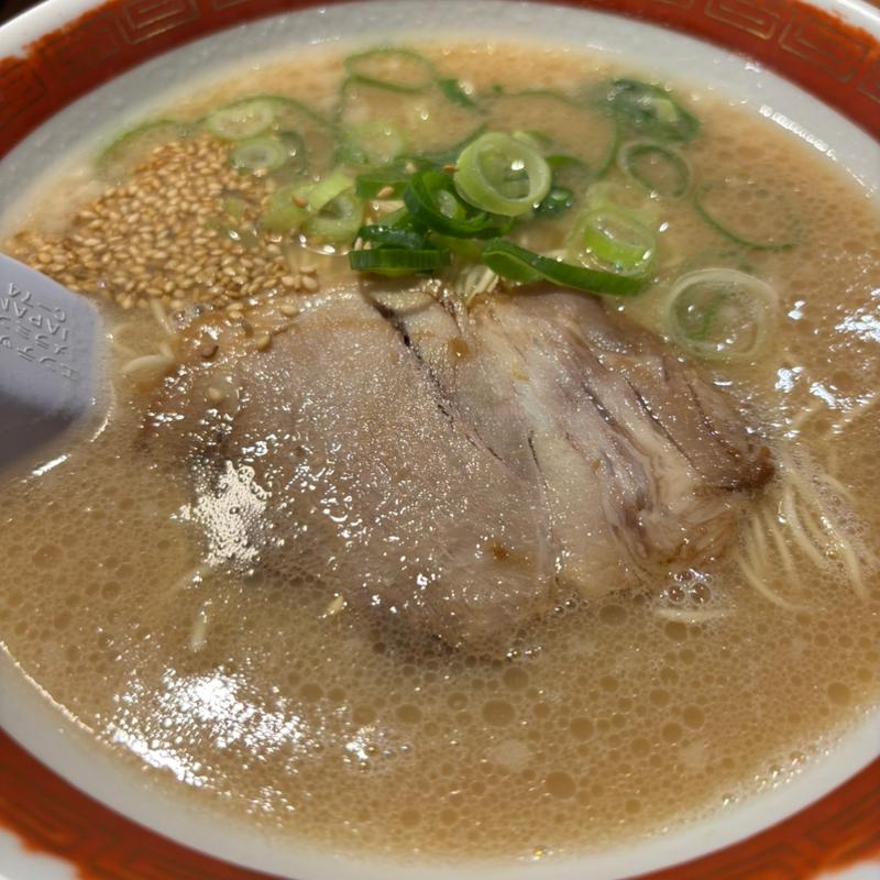 博多豚骨ラーメン+2替玉(TOKYO豚骨BASE MADE by一風堂 川越店)