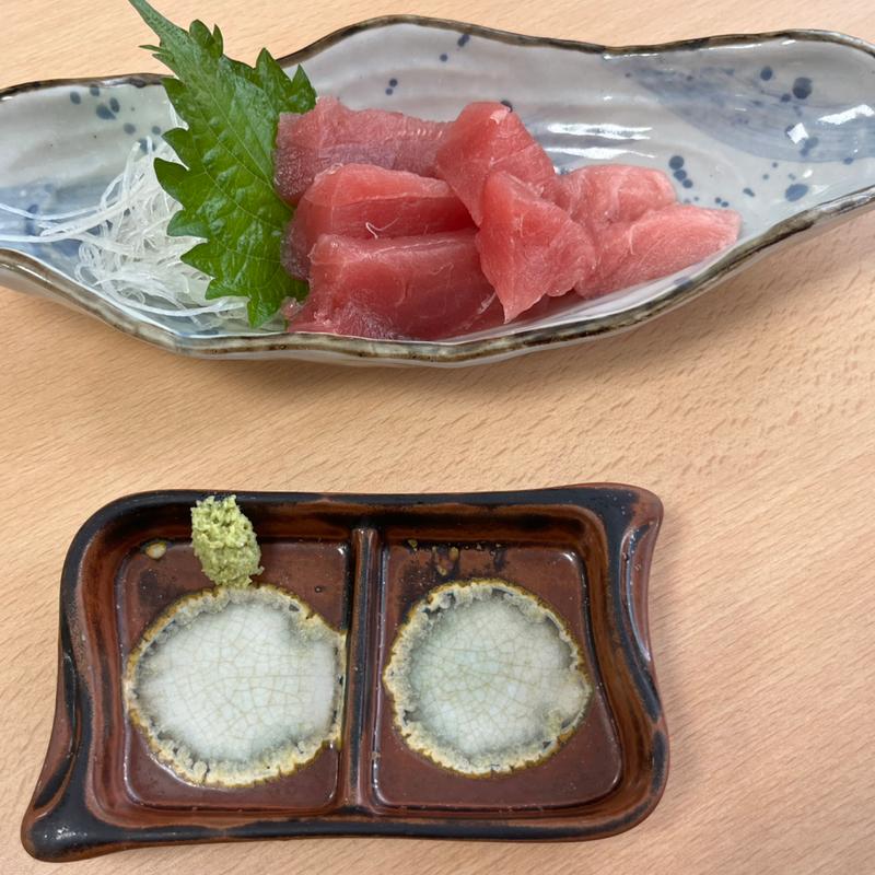 生マグロ刺身(斉太郎食堂)