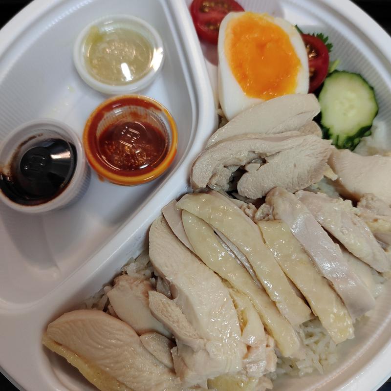 海南チキンライスLarge Size(スロージャム ガレージ シンガポール料理)