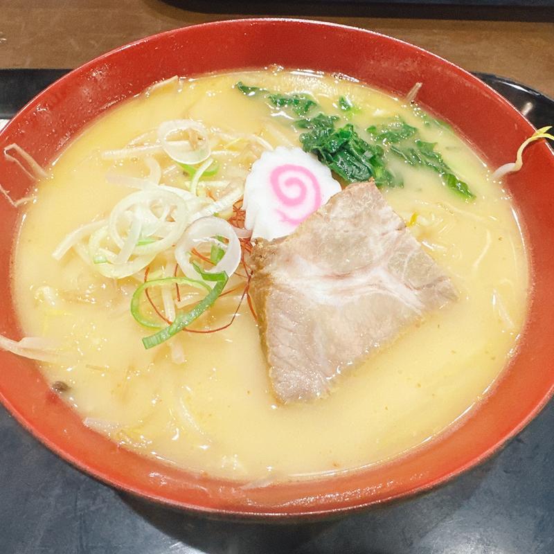 とんこつラーメン(下野の駅めし 一休)