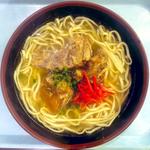 ソーキそば(空港食堂 （クウコウショクドウ）)