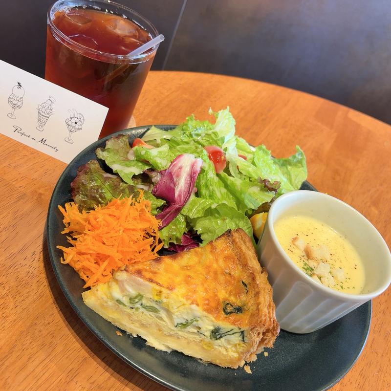 キッシュドリンクセット(Parfait de Merrily（パルフェ・ド・メリリー）)