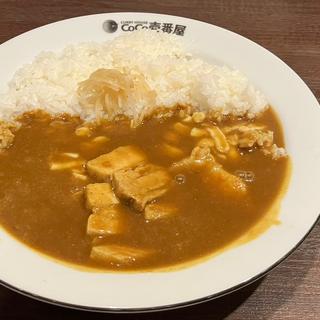 塩豚角煮ジンジャーカレーチーズトッピング(CoCo壱番屋 豊橋高師店)