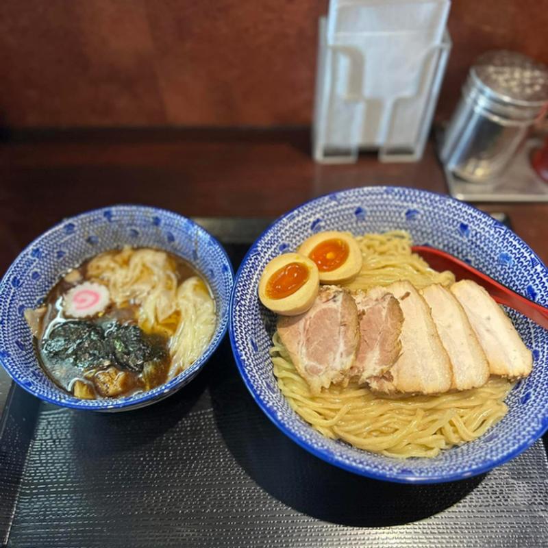 チャーシューつけ蕎麦(中華蕎麦 金魚)