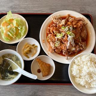 油淋鶏定食(台湾料理天和)
