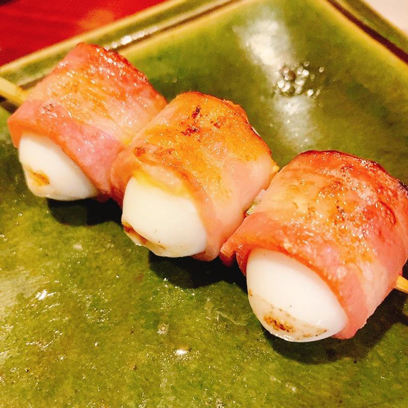 うずらベーコン(啐啄いな村 白島店)