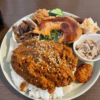 ショウガのキーマカレー