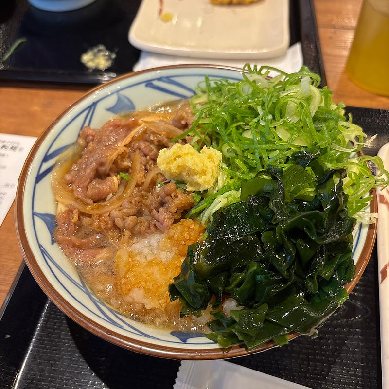 鬼おろし肉ぶっかけ並(丸亀製麺桶川)