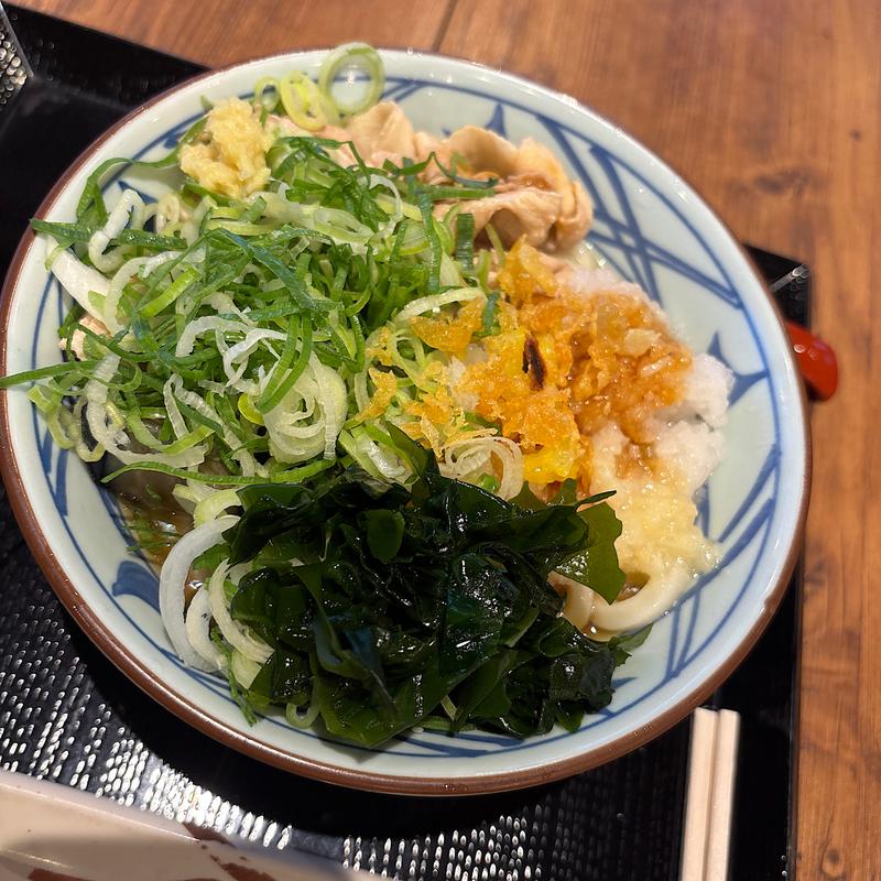 鬼おろし豚しゃぶぶっかけ(丸亀製麺桶川)